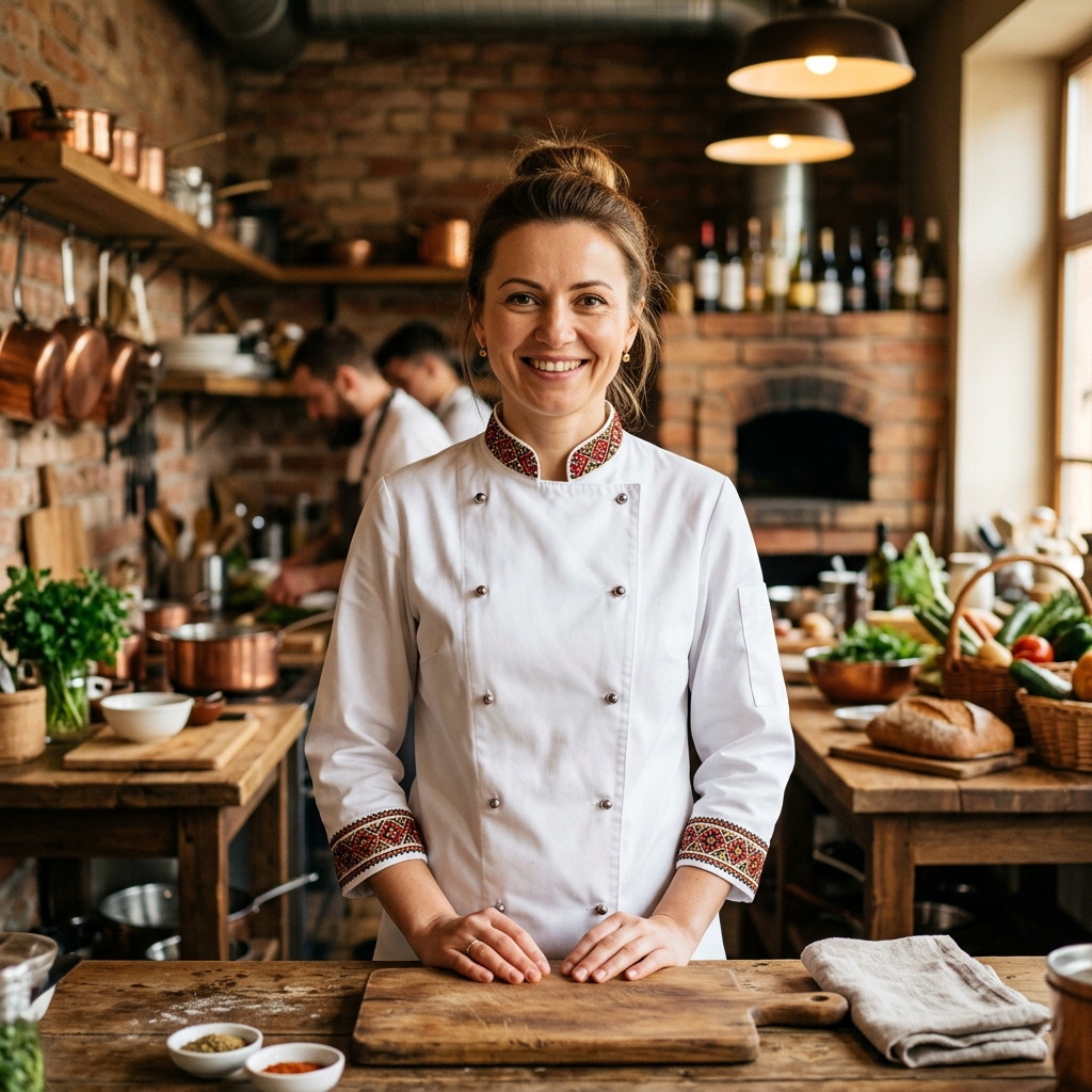 Chef Olena Kovalenko