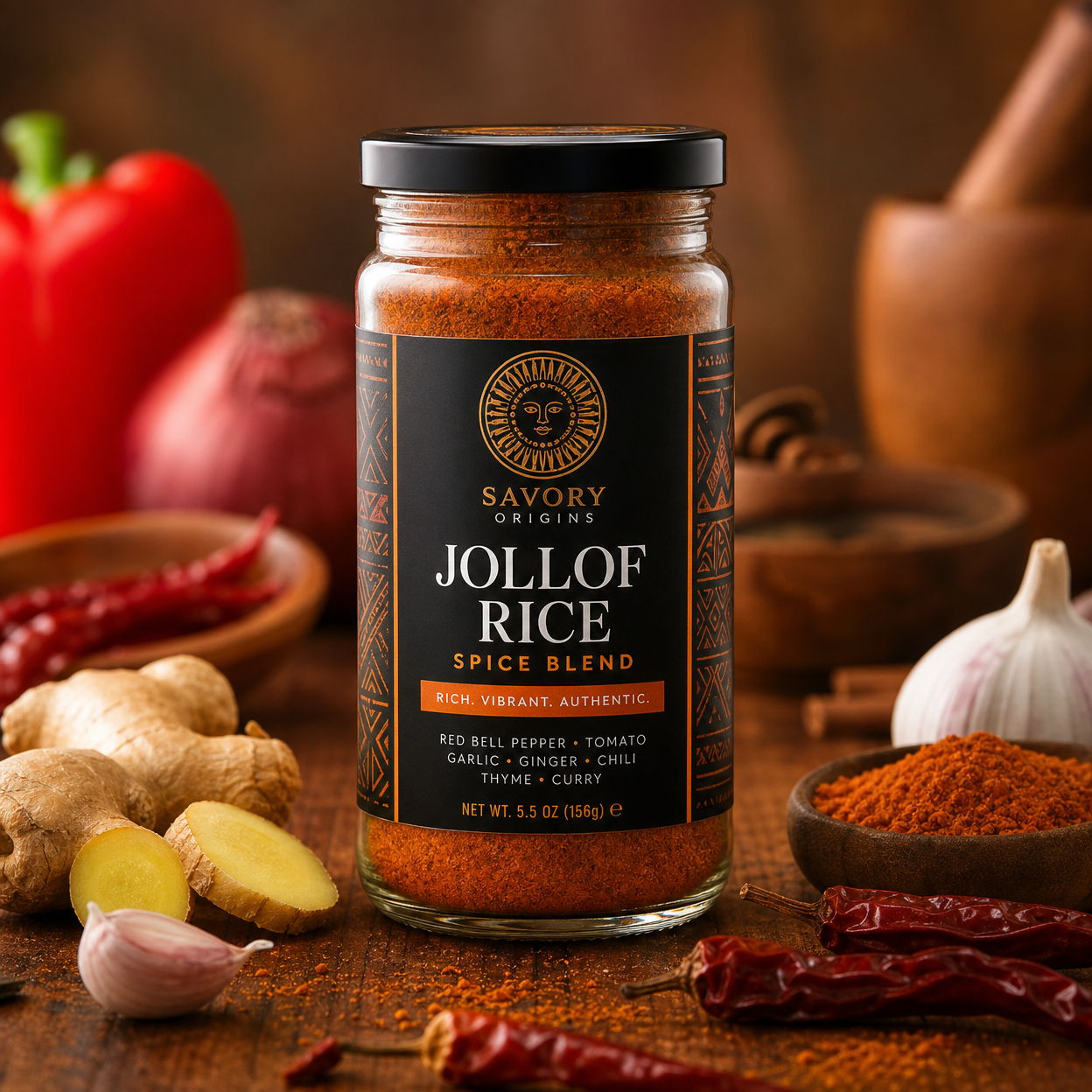 Authentic Jollof Spice Blend